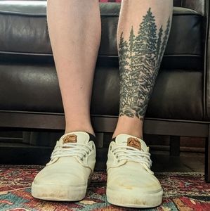 Vans Chima-white Size 10